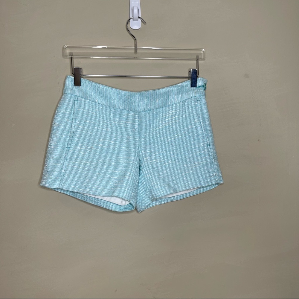 Lilly Pulitzer Lilly Pulitzer - Blue Swirly Boucle Shorts